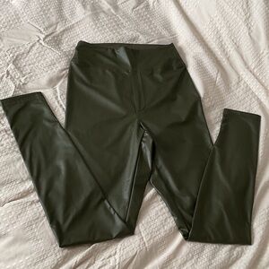 OFFLINE by Aerie Stylish Dark Green Leggings